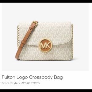 Michael Kors Fulton Logo Crossbody Bag